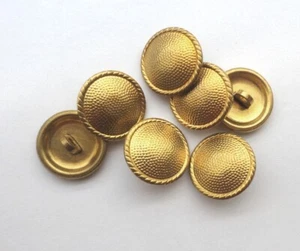 7x Knopf für DDR GENERAL NVA Polizei Uniform - Jacke Knöpfe East german button - Bild 1 von 2