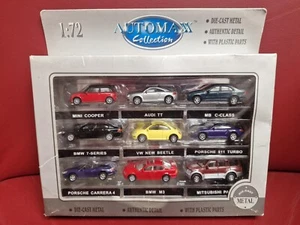 Joy City AUTOMAXX Collection 1:72 12 pcs. set die cast MIB Mini Audi MB BMW VW - Picture 1 of 9