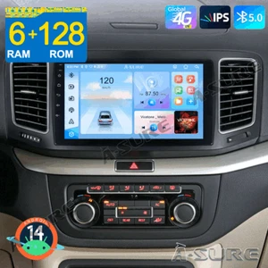 6+128GB Android 15 Autoradio Carplay Für VW Sharan 7N Seat Alhambra II 2010-2021 - Bild 1 von 16