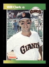 1989 Donruss Baseball's Best Will Clark   #23