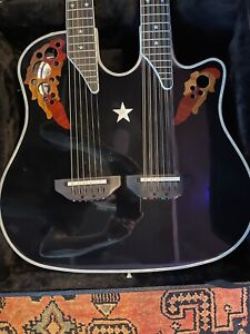 Richie Sambora Signature Series Limited Edition Ovation Double-neck Guitar