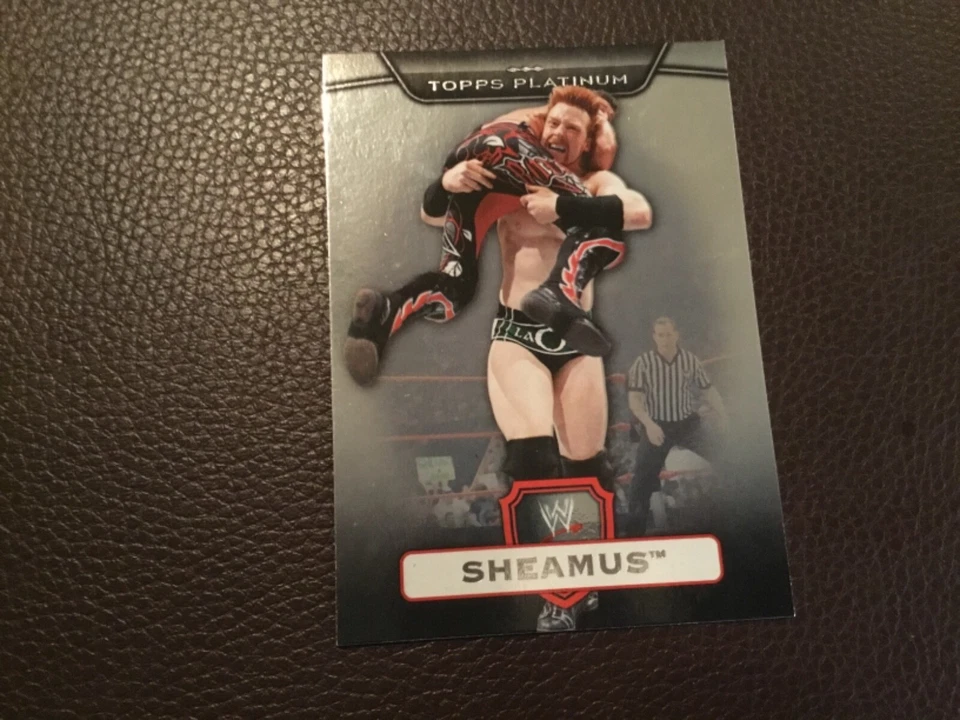 2010 Topps Platinum WWE Sheamus #100 - Image 1 of 2