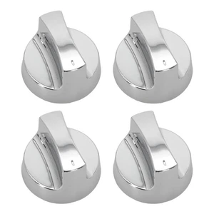 Electroplated Grill Knobs 4 Pack of Replacement Accessories for Gas Grills & - Picture 1 of 21