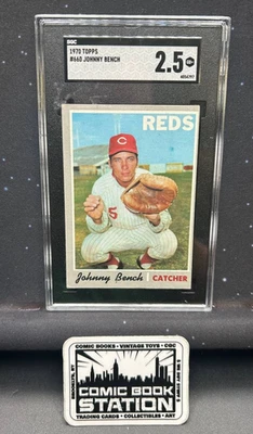 1970 Topps Johnny Bench #660 SGC GD-2.5 Freshly Graded! - Image 1 of 4