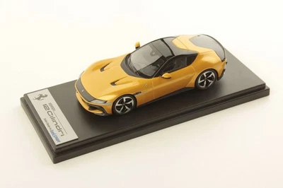Looksmart LS553E 1/43 Ferrari 12 Cilindri GIALLO Montecarlo Modello Auto - Immagine 1 di 4