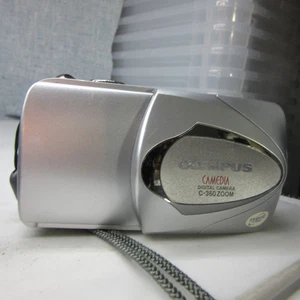 Olympus Digital Camera Camedia C-360 Zoom 3.2MP Silver Tested - Picture 1 of 3