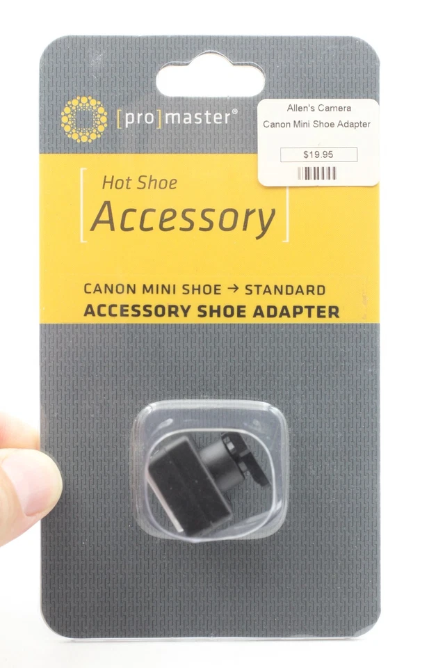 Adaptador de zapata Promaster Canon Mini zapata a accesorio estándar como nuevo Foto 1 de 3