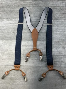 Tirantes Tirantes Ajustables Lunares Cuero Elastizado Clip Abajo Y-Back Azul - Imagen 1 de 20