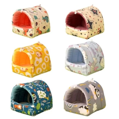 MARKENLOS Ferrets House Squirrels Sleep Hammock Bed Cage Accessory Hamster Hideaways Bed