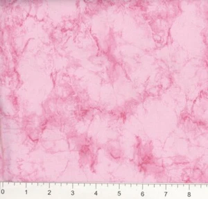 Tela de piedra mármol rosa claro 100 % algodón por 1/4 yarda - Imagen 1 de 1