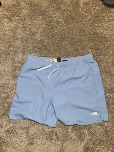 NEW The North Face Men's Shorts Action 2.0 Size XL Steel Blue - Picture 1 of 5