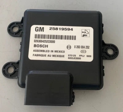 07-10 GMC ACADIA DRIVER PARK ASSIST MÓDULO DE CONTROLE 25819594 USADO FABRICANTE DE EQUIPAMENTO ORIGINAL - Imagem 1 de 4