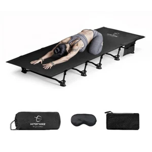 HITORHIKE Camping Cot Compact Folding Cot Bed for Outdoor Backpacking Camping Co - Picture 1 of 6