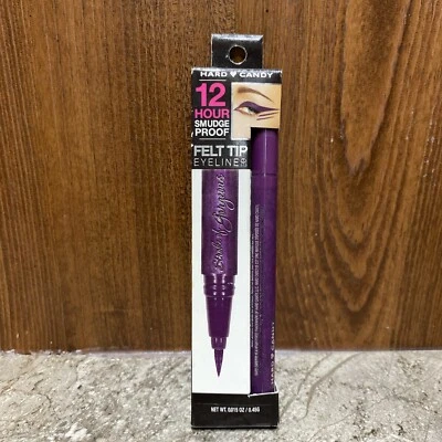 HARD CANDY Felt Tip Eyeliner 12 HR Smudge Proof STORM #745 - NEW IN BOX - Image 1 of 3