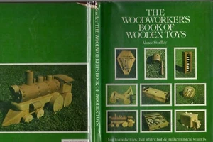 Vintage 1980 THE WOODWORKERS BOOK OF WOODEN TOYS Vance Studley - Picture 1 of 5
