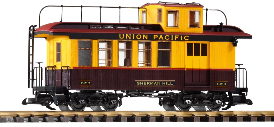 Piko G Scale 38656 Union Pacific (UP) Drovers Caboose #1953 - Image 1 of 1