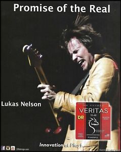 POTR Lukas Nelson DR Veritas acoustic guitar strings 2018 ad print