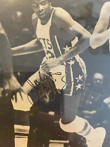 Julius Erving Magazine Page SIGNED AUTO JULIUS DR J ERVING NETS Full Page! BAS - Picture 1 of 5