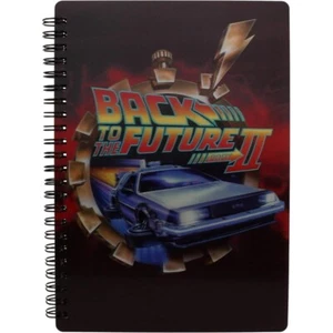 LIBRETA EFECTO 3D POSTER BTTF 2 REGRESO AL FUTURO - Imagen 1 de 3
