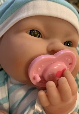 Muñeca Berenguer Reborn Dulce Bebé Cuerpo de Tela Vinilo Cabeza Brazo Patas 15" JC Toys Foto 1 de 4