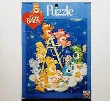 Vintage 1983 Care Bears Tray Puzzle 80s Craft Master Complete Used