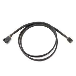 Watercool 4Pin PWM Extension 90cm, Black - Picture 1 of 2
