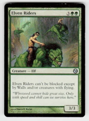 Duels of the Planeswalkers #59 Elven Riders - Image 1 of 2