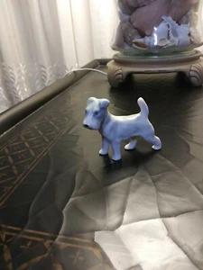 Vintage Pfeffer Porzellan Gotha Germany Terrier Figurine - Dog Statue Porcelain - Picture 1 of 6