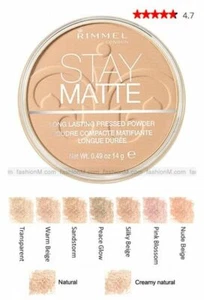 Rimmel Stay Matte Long Lasting Pressed Powder ~ Choose Your Shade New - Picture 1 of 1
