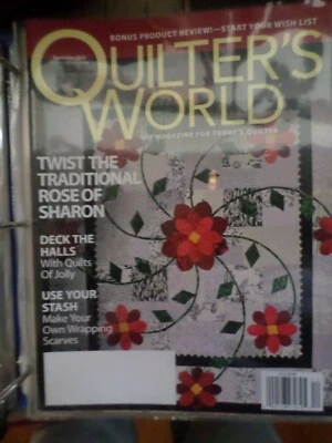 Quilters World Magazine December 2010, As new stored in Plastic Sleeve - Image 1 of 2