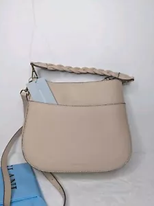Borsa a tracolla Antonio Melani Callie in pelle neutra nuova con etichette prezzo al dettaglio $279 - Foto 1 di 8