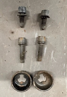 1960-1968 Ford Galaxie Seat Track Bolts Bucket Bench Marauder Monterey Parklane - Image 1 of 4