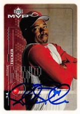 Michael Tucker autographed Baseball Card Cincinnati Reds 1999 Upper Deck MVP #54