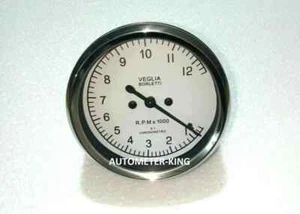 Smiths Tachometer 80 mm fitment M12x1 thread Replica 4 :1 (12,000 rpm) - Picture 1 of 5