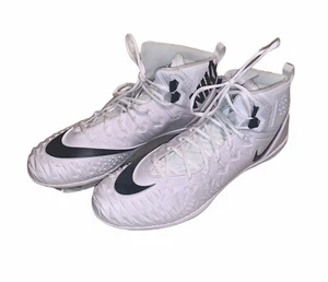 Nike Force Salvage Pro TD White Sample Athletic Football Cleats Men’s Size 16 - Picture 1 of 5