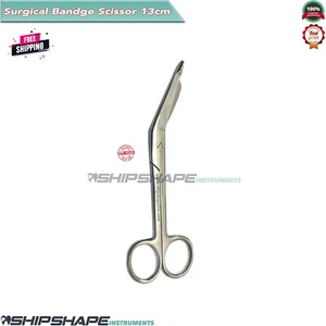 Surgical Dressing Dissecting/Operating Bandage Scissor 13cm Tissue SutureScissor - Picture 1 of 9