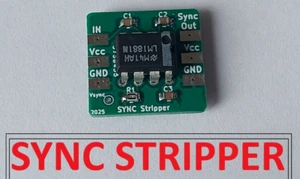 Sync Stripper LM1881 sync separator SCART RGB Mini PCB Framemeinster upscaler - Bild 1 von 1