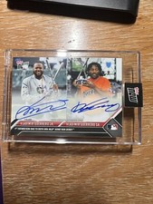 2023 Topps Now Vladimir Guerrero Jr and Vladimir Guerrero Sr Auto 7/99