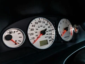 For Nissan PATHFINDER R50 01-04 Polished Aluminium Trim Rings Instrument Cluster - Picture 1 of 7