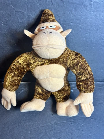 2004 Nintendo DONKEY KONG Plush - Stuffed Animal 9” KellyToy Cover