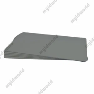 Grau/grau PVC Karten, CR80,30 Mil, Kreditkartengröße - USA - 10er Pack - Bild 1 von 2