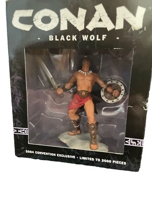 2004 柯南黑狼人偶大会独家限量版2000件黑马 — 第 1/4 张图片