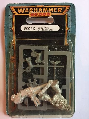 Space Wolf Space Wolves Wolf Guard Long Fang Lascannon Devastator Squad - Image 1 of 2