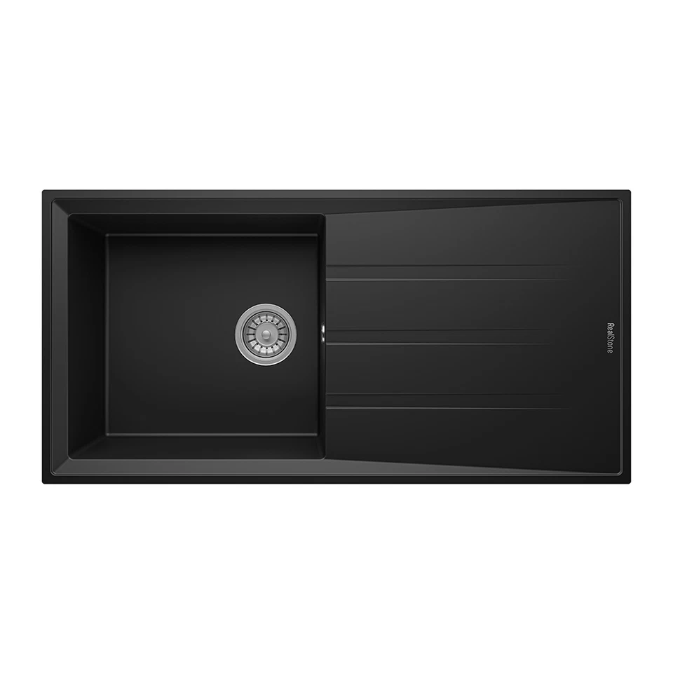 Granitspüle Einbauspüle 100x50 cm – 7 Farben | Küchenspüle Spülbecken | Robuste - Bild 1 von 4