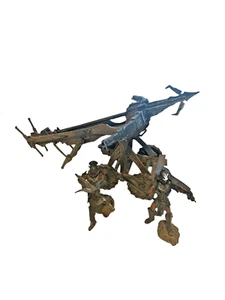 2003 Lord of Rings Uruk-hai Warrior Figures with Seige Ballista Orc Soldiers - Picture 1 of 6