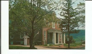 DORMITORY AT KEYSTON JOB CORPS CENTER FOR WOMEN IN DRUMS LUZERNE COUNTY POSTCAR - Picture 1 of 2