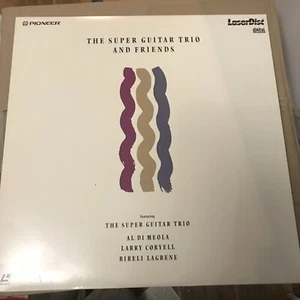 Super Guitar Trio and Friends Larry Coryell, Di Meola - Laserdisc Laser Disc LD - Picture 1 of 3