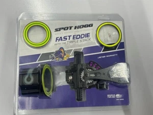 Spot Hogg Fast Eddie XL With The Triple Stack Archery Sight Right Hand .019 New - Picture 1 of 7