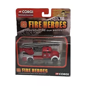 Firefighter Corgi Magirus Deutz Ladder Fire Truck 9/11 Heroes 2002 Die-Cast - Picture 1 of 11