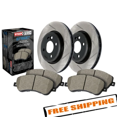 Kit de freno trasero StopTech 937.33521 Street ranurado 1 pieza para Porsche Macan 15-17 Foto 1 de 2